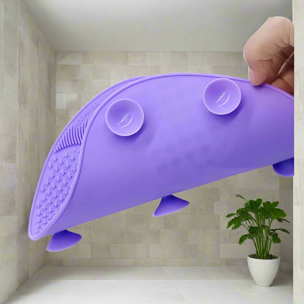 Nettoyant pour Pinceau Maquillage - MakeupBrushCleaner™ - Violet - Accessoires beaute